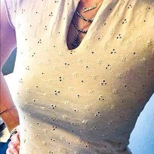 Vintage G.A.S. Women’s shirt with stitched design